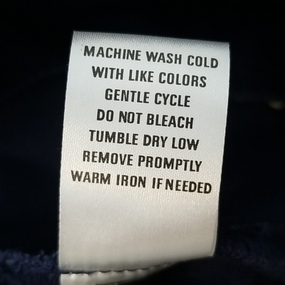 Appleseeds navy blue button jacket blazer Large - Picture 9 of 10